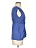 Max Studio Blue Sleeveless Blouse Size XS - photo 4