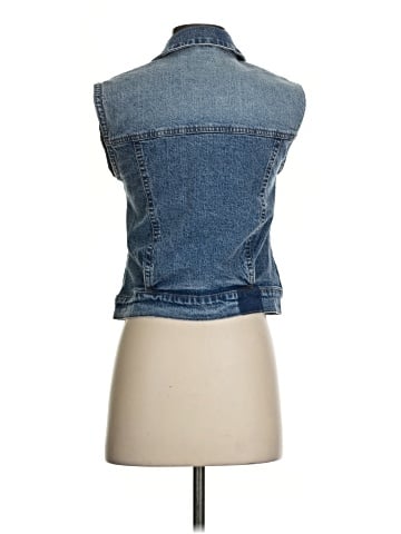 Kensie Denim Vest (view 2)