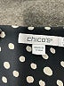 Chico's 100% Polyester Polka Dots Black Blazer Size Lg (2) - photo 6