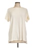 Zenana Ivory Short Sleeve Turtleneck Size L - photo 1