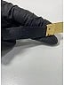 Gucci Yellow Black Leather Belt Size XS - photo 3