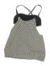 Athleta Chevron-herringbone Black White Swimsuit Top Size 32 - photo 1