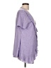Rose Gal Purple Short Sleeve Top Size L - photo 4