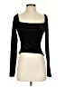 Reformation Black Long Sleeve Top Size XS - photo 1