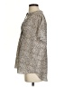 L'Agence Animal Print Silver Short Sleeve Blouse Size XS (0) - photo 5