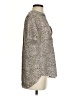 L'Agence Animal Print Silver Short Sleeve Blouse Size XS (0) - photo 4
