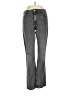 Zara Chevron-herringbone Gray Jeans Size 4 - photo 1