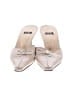Stuart Weitzman Ivory Mule/Clog Size 8 1/2 - photo 2