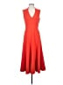 Eliza J Solid Orange Cocktail Dress Size 4 - photo 1