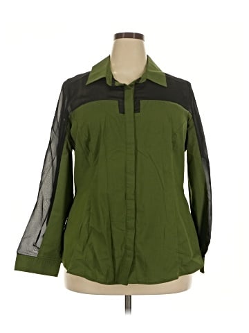 Ashley Stewart Long Sleeve Blouse (view 1)