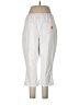 Quacker Factory White Active Pants Size L - photo 2