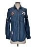 Rails 100% Tencel Blue Long Sleeve Button-Down Shirt Size S - photo 1