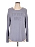 Rae Dunn Gray Long Sleeve T-Shirt Size L - photo 1