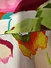 Unbranded Floral Green Long Sleeve Blouse Size M (estimated) - photo 7