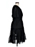 Unbranded 100% Polyester Black Cocktail Dress Size L - photo 4