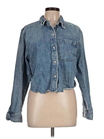 Universal Thread Denim Jacket (view 1)