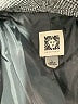 Anne Klein Plaid Gray Coat Size L - photo 6