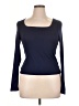 Shein Blue 3/4 Sleeve T-Shirt Size XL - photo 1