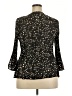 New Directions 100% Polyester Black 3/4 Sleeve Blouse Size 2X - photo 2