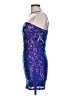 Windsor 100% Polyester Blue Cocktail Dress Size 13 - photo 5