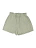 ABLE 100% Cotton Solid Green Shorts Size S - photo 1