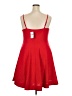 Forever 21 Plus Solid Red Cocktail Dress Size 2X Plus - photo 2
