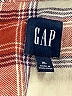 Gap 100% Cotton Plaid Red Long Sleeve Button-Down Shirt Size XL - photo 7
