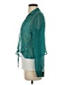 Ann Taylor 100% Silk Teal Long Sleeve Blouse Size 2 - photo 5