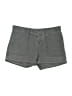 Unbranded 100% Cotton Solid Gray Khaki Shorts Size 6 - photo 1