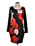 Rose Gal Black Casual Dress Size L - photo 1