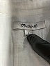 Madewell White Ivory Short Sleeve Button-Down Shirt Size L - photo 7