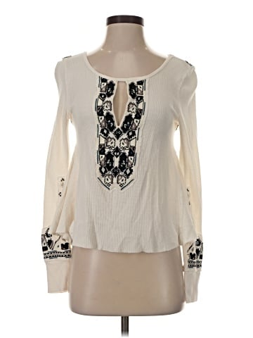 Free People Long Sleeve Blouse (view 1)