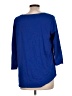 Lands' End Blue 3/4 Sleeve T-Shirt Size L - photo 2