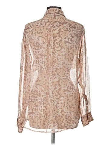Equipment Long Sleeve Blouse (view 2)