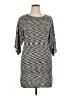 Jonathan Martin Chevron-herringbone Gray Casual Dress Size XL - photo 1