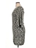 Jonathan Martin Chevron-herringbone Gray Casual Dress Size XL - photo 5