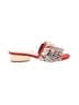Donald J Pliner Color Block Red Sandals Size 5 - photo 1