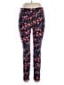 Lularoe Floral Blue Active Pants Size 1X (Tall & Curvy) - photo 1