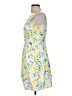 Zara Basic Floral Yellow Cocktail Dress Size M - photo 5