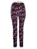 Lularoe Floral Blue Active Pants Size 1X (Tall & Curvy) - photo 2