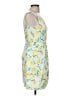 Zara Basic Floral Yellow Cocktail Dress Size M - photo 4