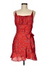 Lulus 100% Polyester Paisley Red Cocktail Dress Size M - photo 1