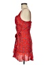 Lulus 100% Polyester Paisley Red Cocktail Dress Size M - photo 5