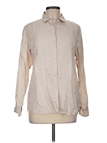 Uniqlo Long Sleeve Button-Down Shirt (view 1)
