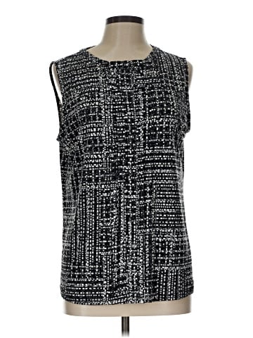 Karl Lagerfeld Paris Sleeveless Blouse (view 1)