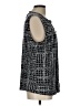 Karl Lagerfeld Paris Tweed Black Sleeveless Blouse Size L - photo 4