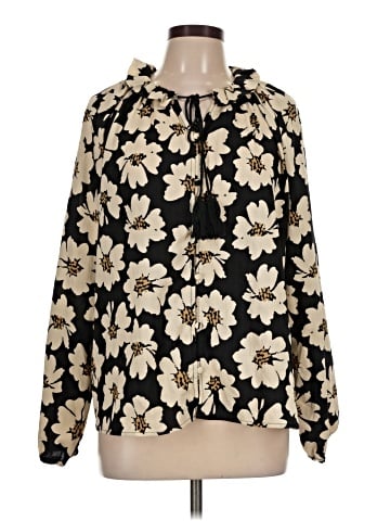 Doe & Rae Long Sleeve Blouse (view 1)
