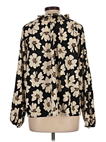 Doe & Rae Long Sleeve Blouse (view 2)