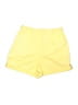 St. John's Bay 100% Cotton Solid Yellow Shorts Size 12 - photo 2