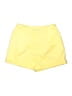 St. John's Bay 100% Cotton Solid Yellow Shorts Size 12 - photo 1